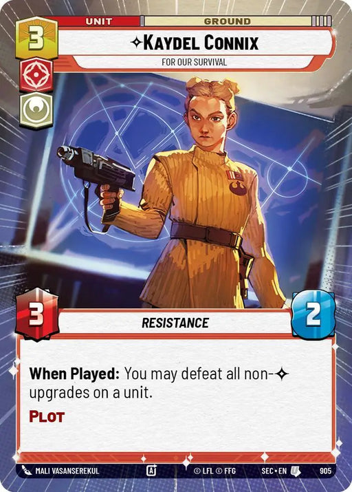 Kaydel Connix - For Our Survival (Hyperspace Foil) (905) [Secrets of Power]