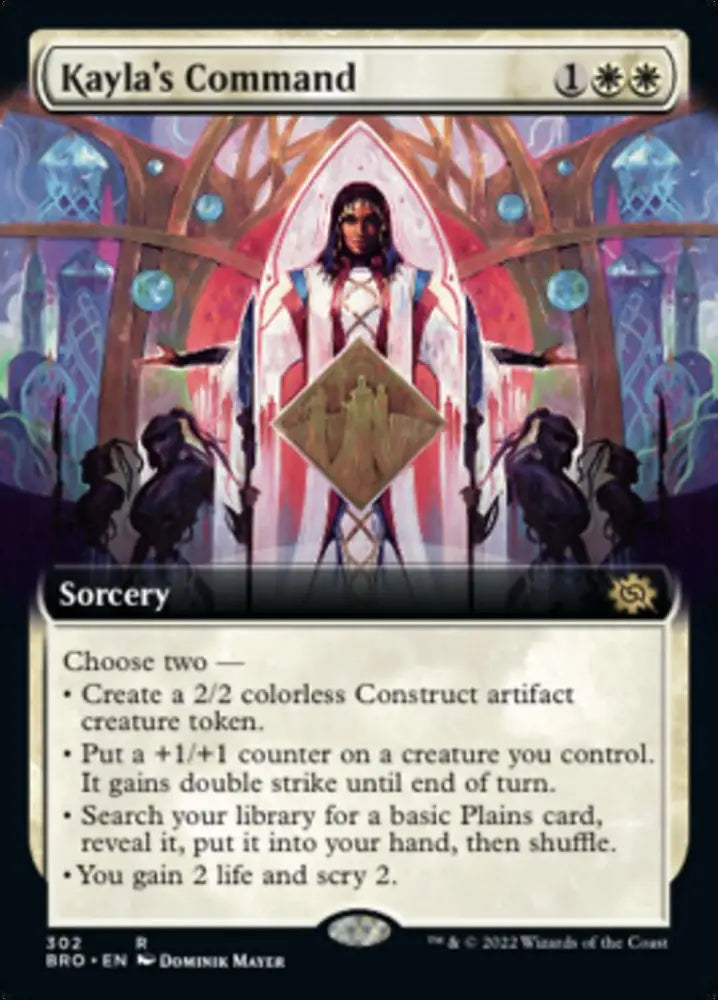 Kayla’s Command (Extended Art) [The Brothers’ War] - MTG Single