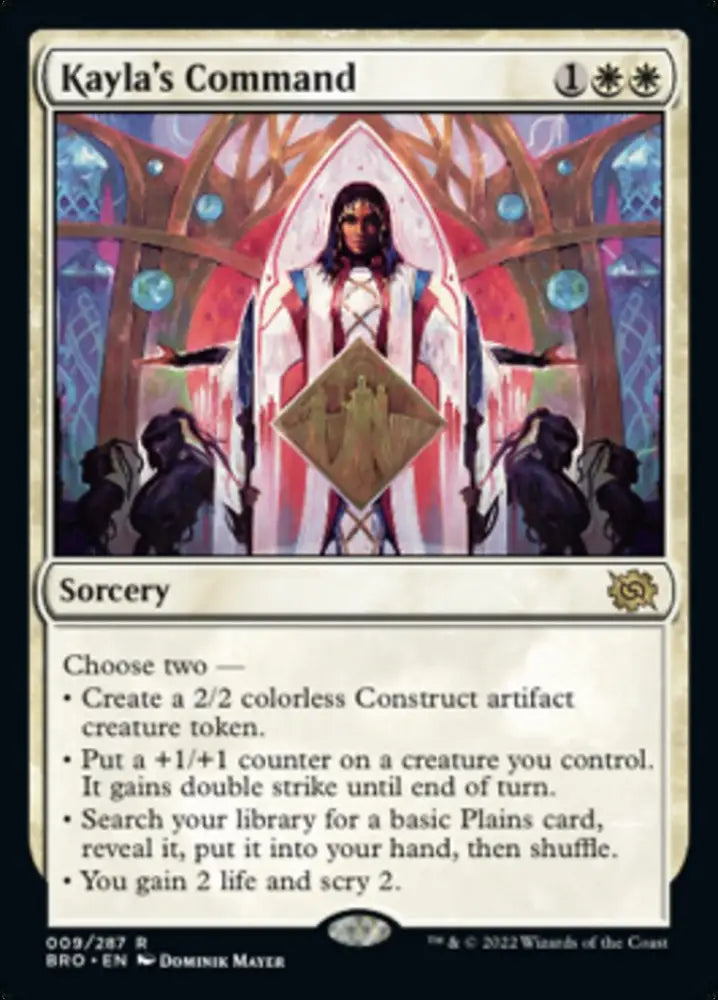 Kayla’s Command [The Brothers’ War] - MTG Single