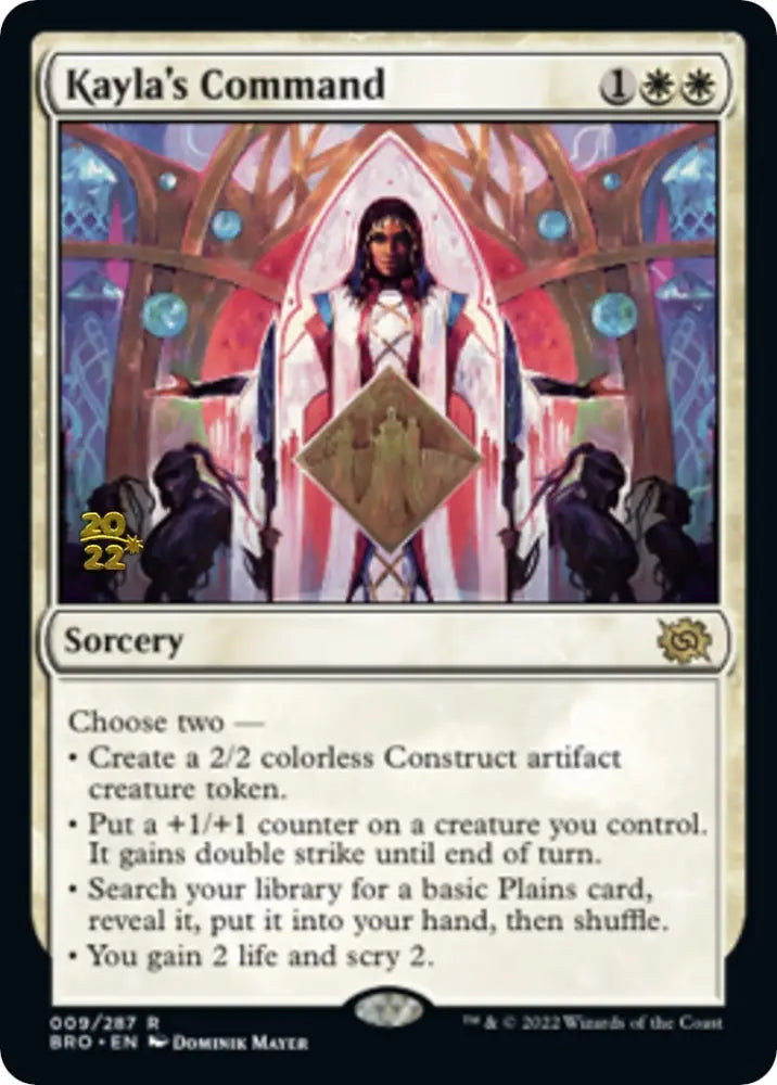 Kayla’s Command [The Brothers’ War Prerelease Promos] - MTG Single