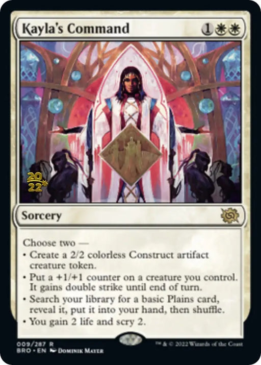 Kayla’s Command [The Brothers’ War Prerelease Promos] - MTG Single