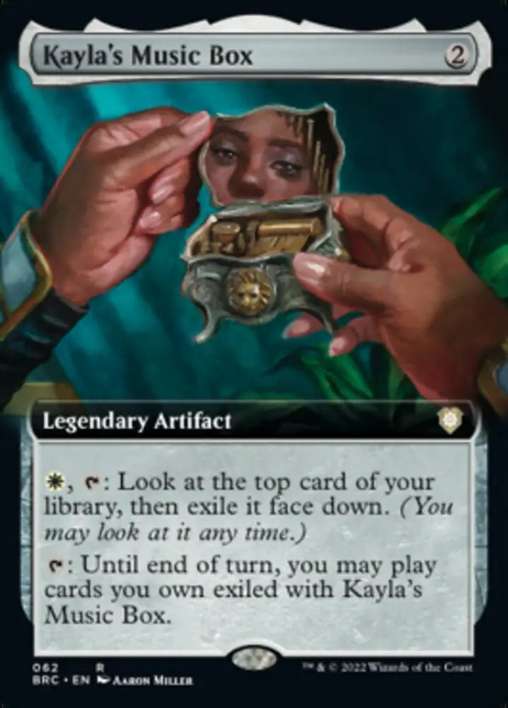 Kayla’s Music Box (Extended Art) [The Brothers’ War Commander] - MTG Single