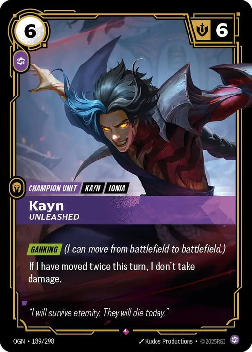 Kayn - Unleashed (189/298) [Origins]