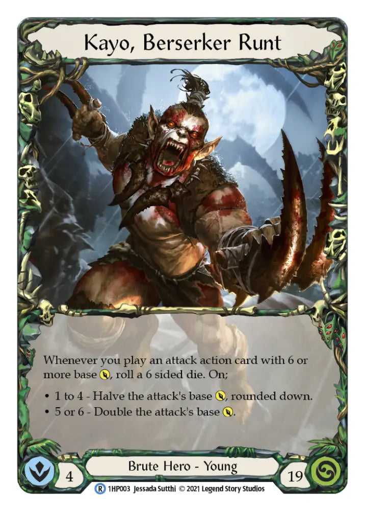 Kayo Berserker Runt [1HP003] (History Pack 1) - Flesh And Blood Single