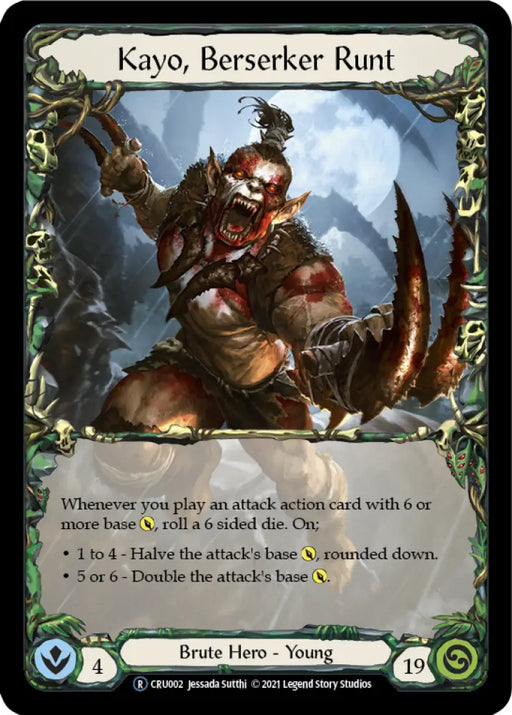 Kayo Berserker Runt [Crucible of War Unlimited] Unlimited Normal - Flesh And Blood Single