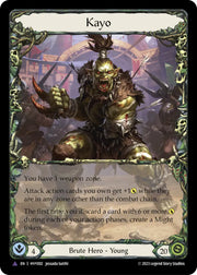 Kayo (Marvel) [Heavy Hitters] Cold Foil - Flesh And Blood Single