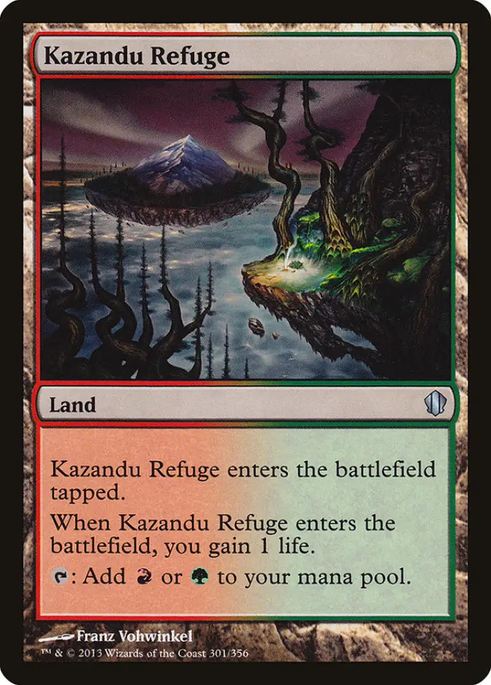 Kazandu Refuge [Commander 2013] - MTG Single