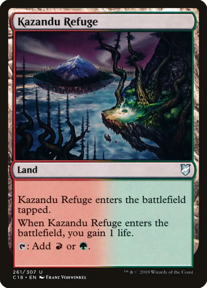 Kazandu Refuge [Commander 2018] - MTG Single