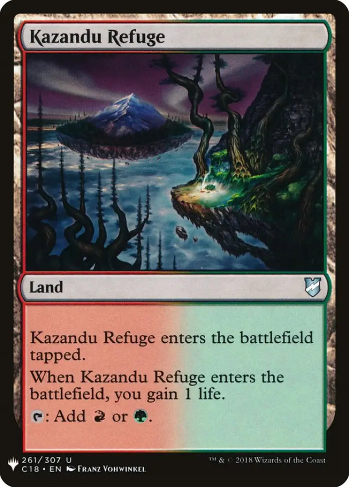 Kazandu Refuge [Mystery Booster] - MTG Single