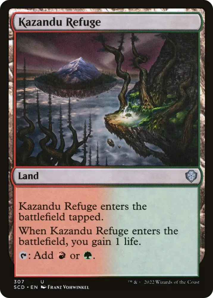 Kazandu Refuge [Starter Commander Decks] - MTG Single