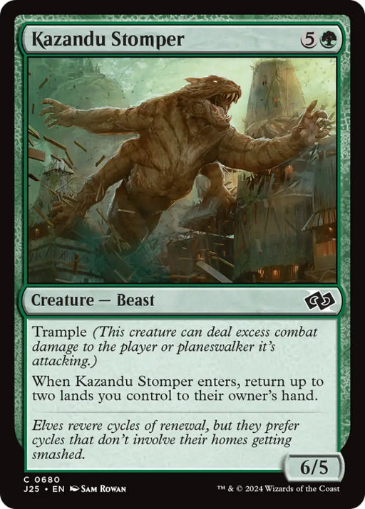 Kazandu Stomper [Foundations Jumpstart] - MTG Single