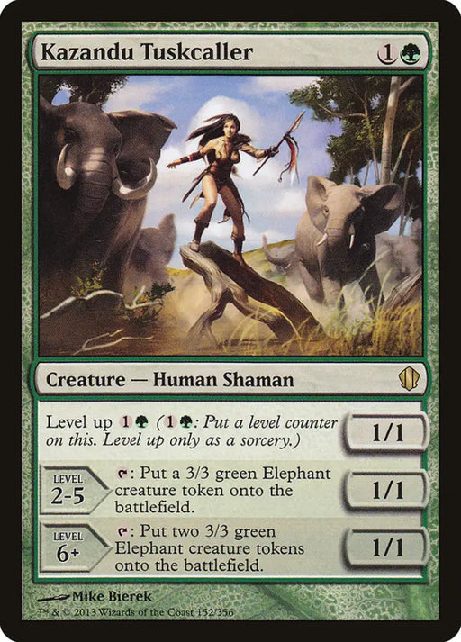 Kazandu Tuskcaller [Commander 2013] - MTG Single