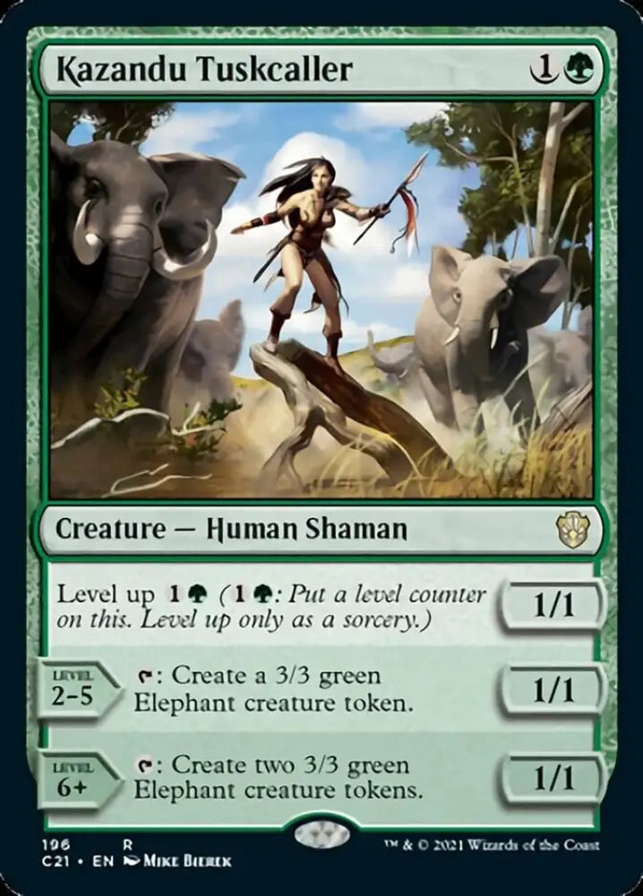 Kazandu Tuskcaller [Commander 2021] - MTG Single