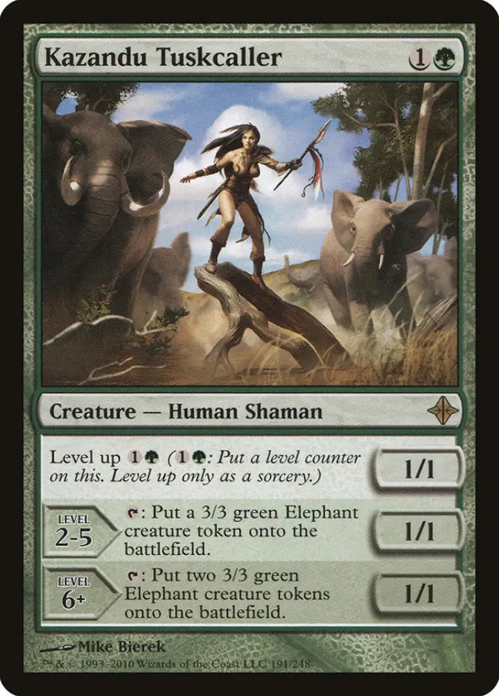 Kazandu Tuskcaller [Rise of the Eldrazi] - MTG Single