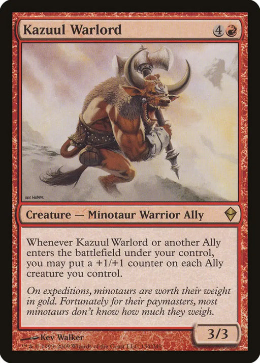 Kazuul Warlord [Zendikar] - MTG Single