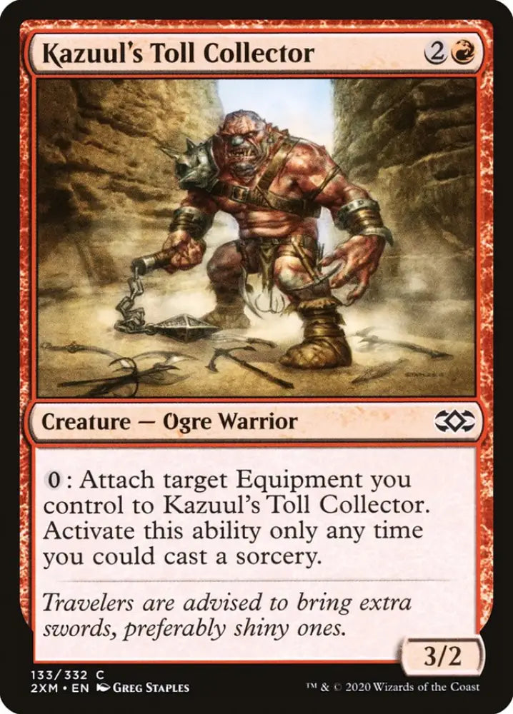 Kazuul’s Toll Collector [Double Masters] - MTG Single