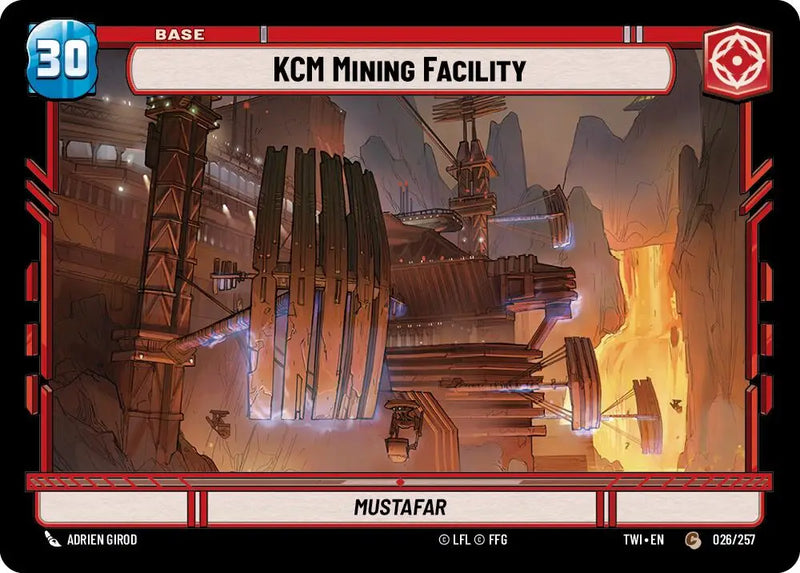 KCM Mining Facility // Battle Droid (026/257 // T01/T02) [Twilight of the Republic] - Star Wars: Unlimited Single