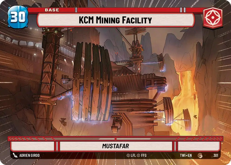KCM Mining Facility // Clone Trooper (Hyperspace) (301 // T04) [Twilight of the Republic] - Star Wars: Unlimited Single
