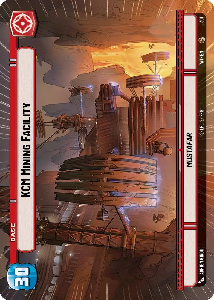 KCM Mining Facility (Hyperspace) (301) [Twilight of the Republic] - Star Wars: Unlimited Single