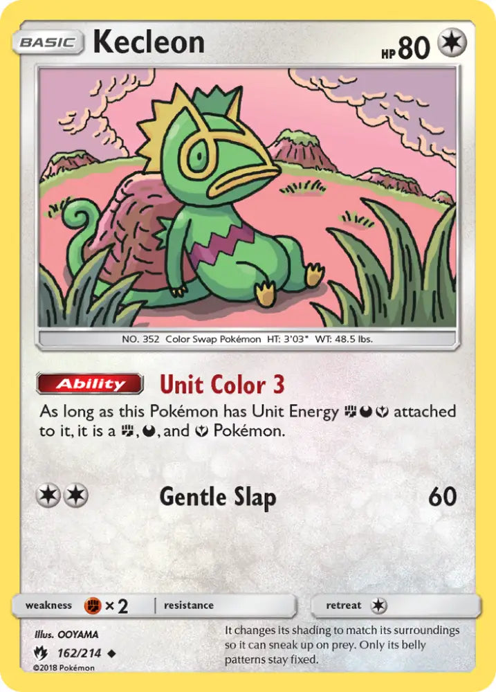 Kecleon (162/214) [Sun & Moon: Lost Thunder] - Pokemon Single