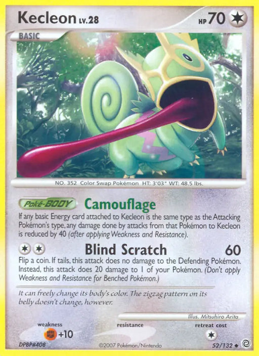 Kecleon (52/132) [Diamond & Pearl: Secret Wonders] - Pokemon Single