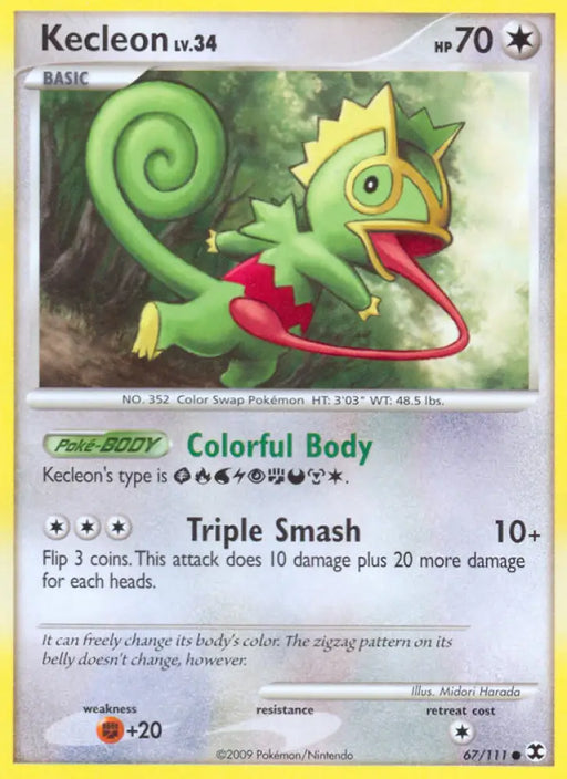 Kecleon (67/111) [Platinum: Rising Rivals] - Pokemon Single