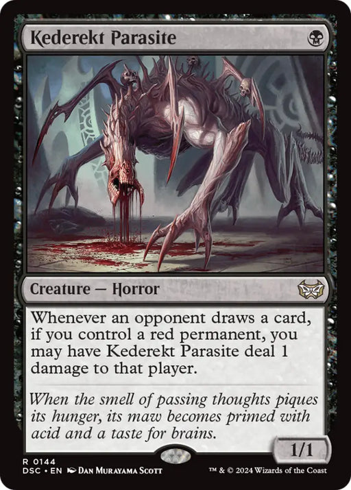 Kederekt Parasite [Duskmourn: House of Horror Commander] - MTG Single