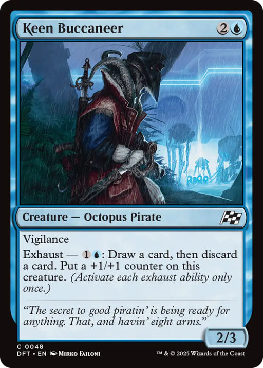 Keen Buccaneer [Aetherdrift] - MTG Single