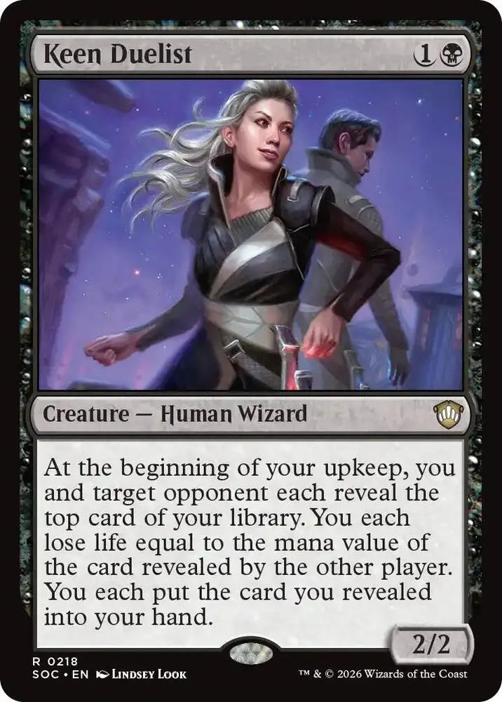 Keen Duelist (218) [Secrets of Strixhaven Commander]