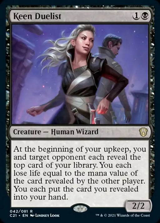 Keen Duelist [Commander 2021] - MTG Single