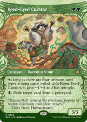 Keen-Eyed Curator (Showcase) [Bloomburrow] - MTG Single