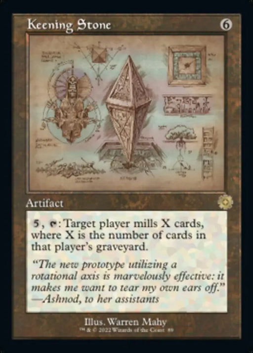 Keening Stone (Retro Schematic) [The Brothers’ War Retro Artifacts] - MTG Single