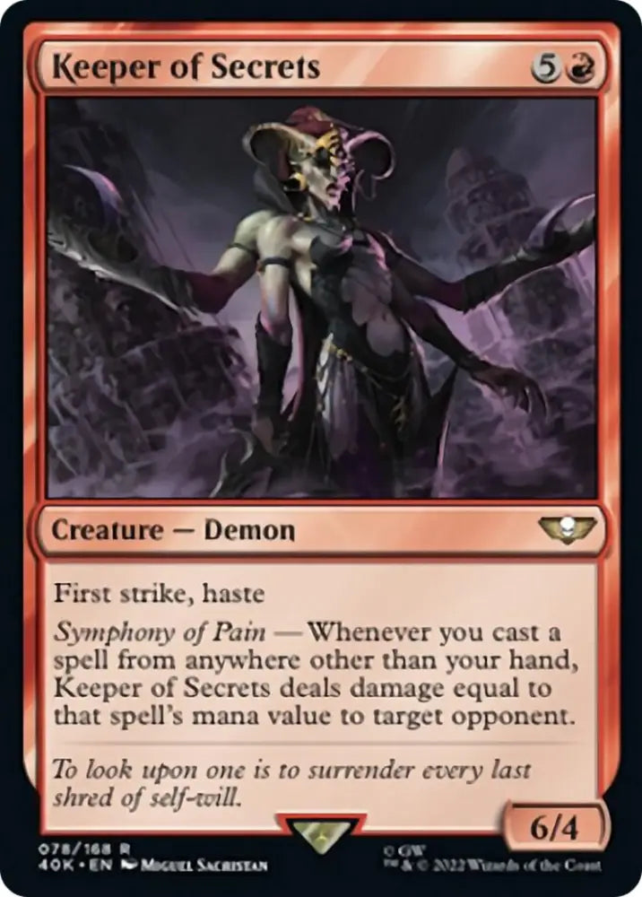 Keeper of Secrets [Warhammer 40,000] - MTG Single