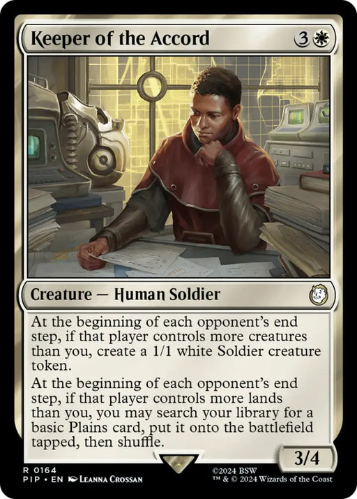 Keeper of the Accord [Fallout] - MTG Single