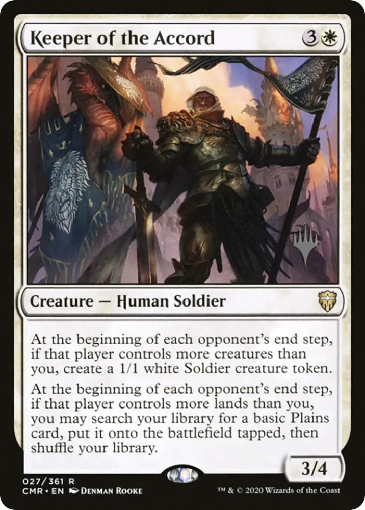 Keeper of the Accord (Promo Pack) [Murders at Karlov Manor Promos] - MTG Single