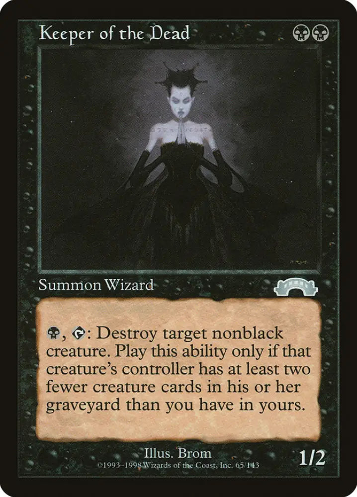 Keeper of the Dead [Exodus] - MTG Single