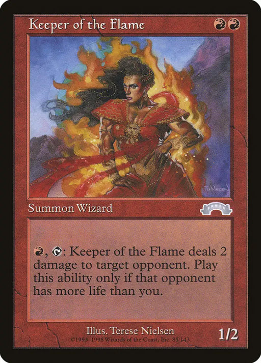 Keeper of the Flame [Exodus] - MTG Single
