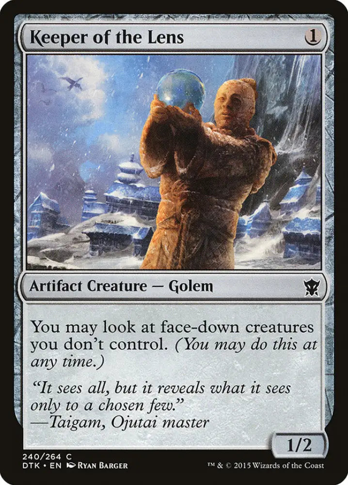 Keeper of the Lens [Dragons of Tarkir] - MTG Single