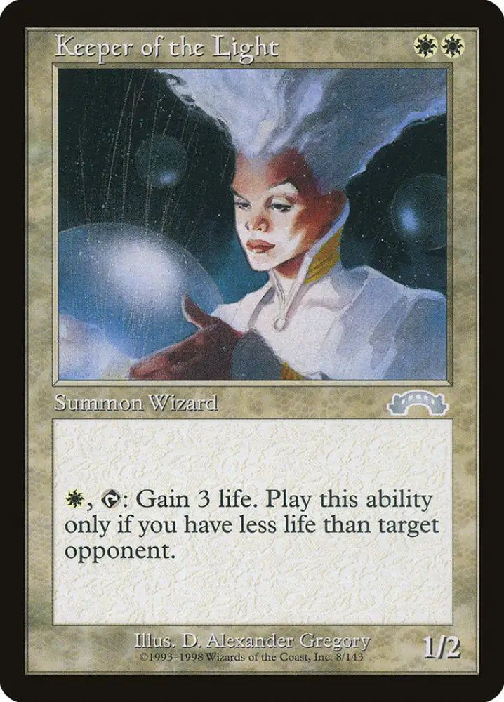 Keeper of the Light [Exodus] - MTG Single