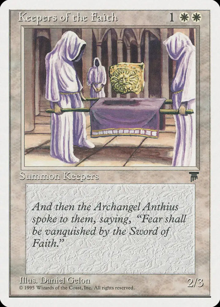 Keepers of the Faith [Chronicles] - MTG Single
