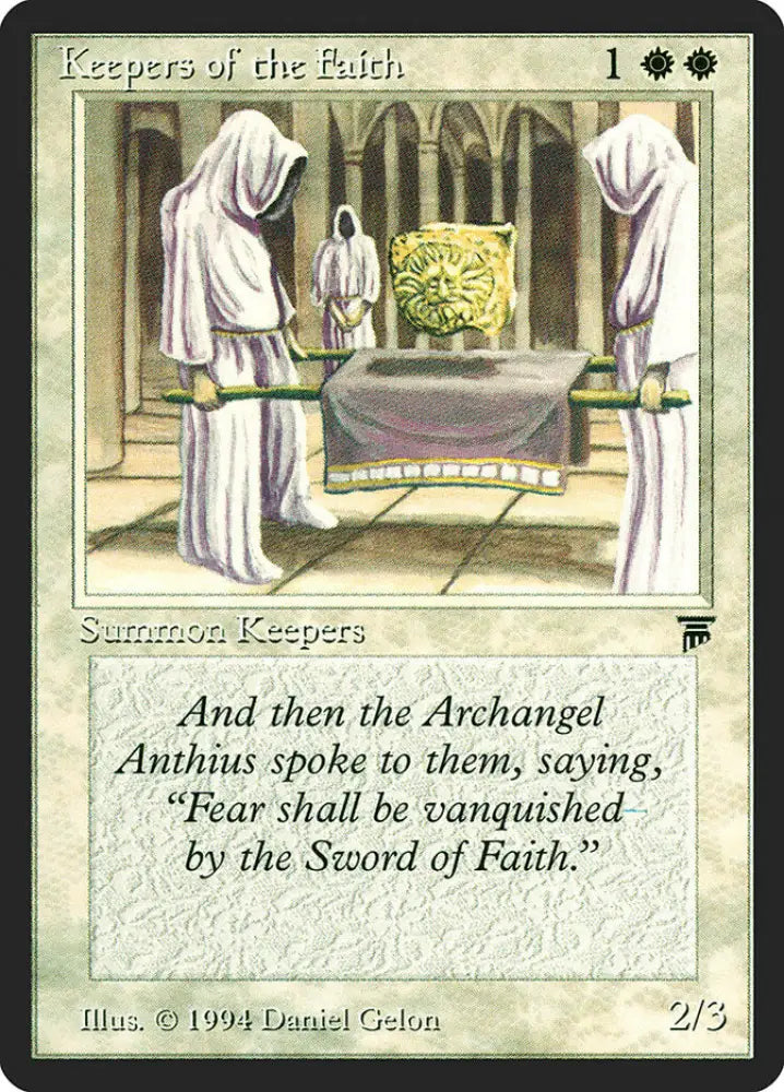 Keepers of the Faith [Legends] - MTG Single