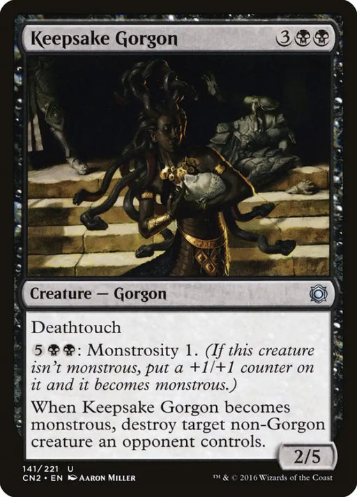 Keepsake Gorgon [Conspiracy: Take the Crown] - MTG Single