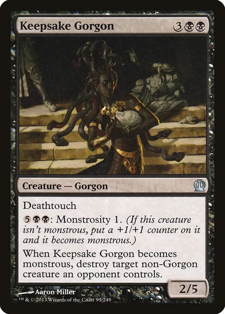 Keepsake Gorgon [Theros] - MTG Single