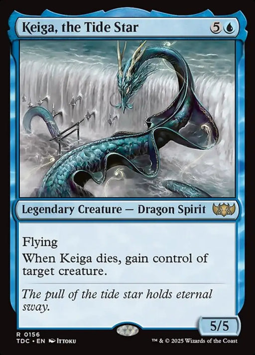Keiga, the Tide Star (156) [Tarkir: Dragonstorm Commander]
