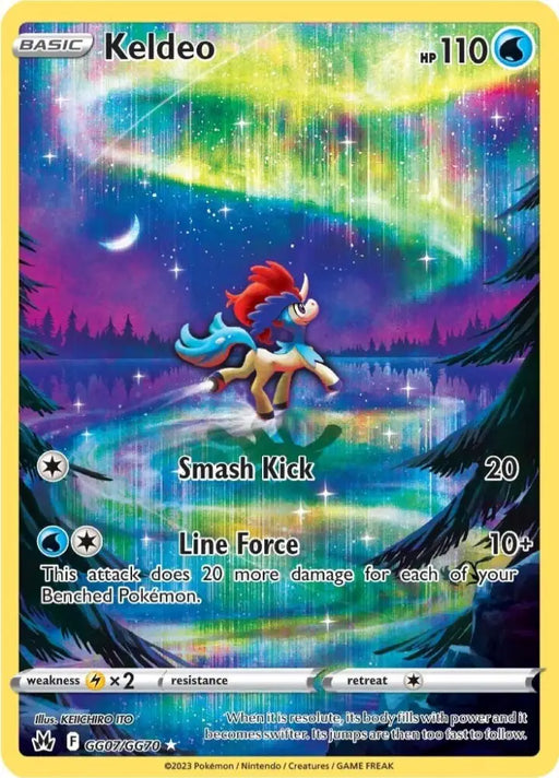 Keldeo (GG07/GG70) [Sword & Shield: Crown Zenith] - Pokemon Single