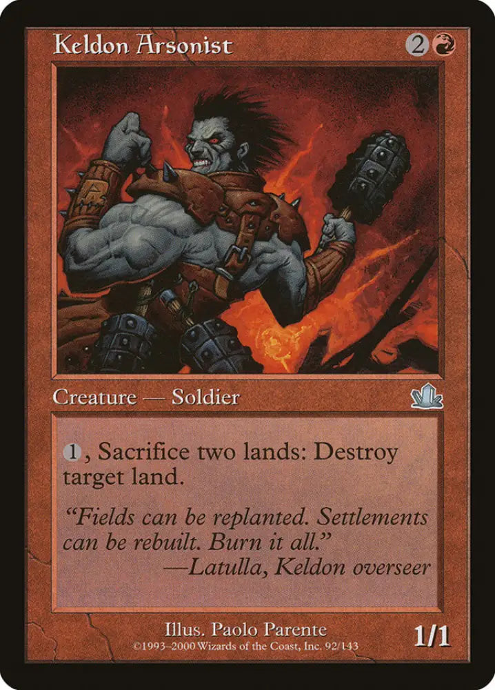 Keldon Arsonist [Prophecy] - MTG Single
