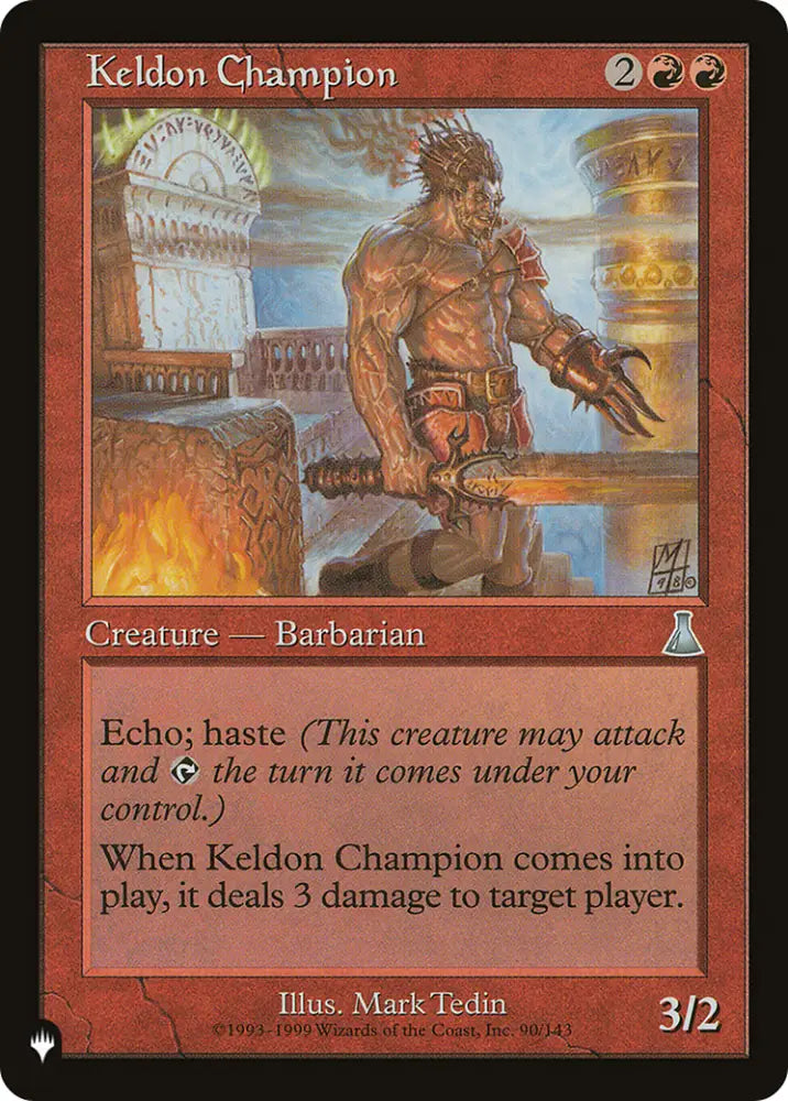 Keldon Champion [The List] - MTG Single