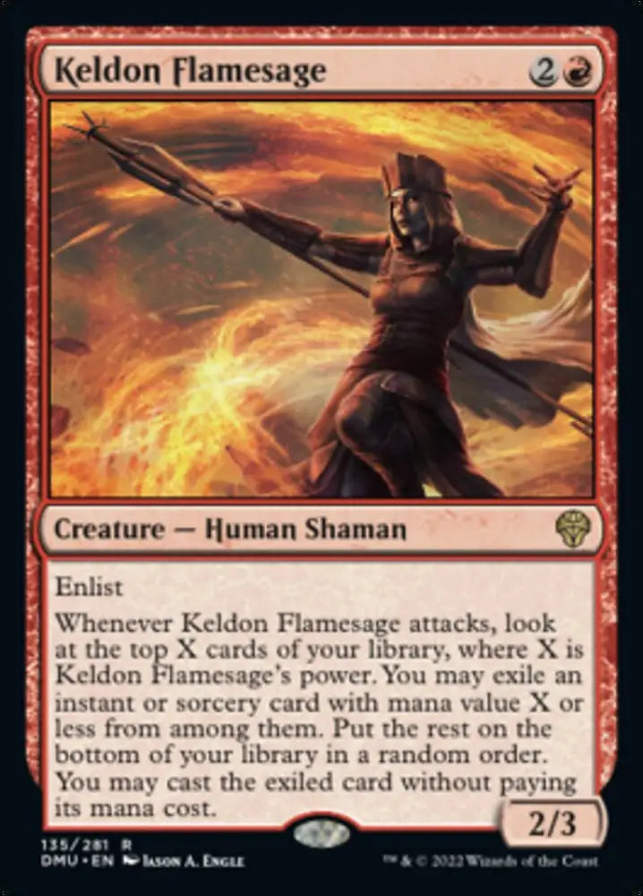 Keldon Flamesage [Dominaria United] - MTG Single