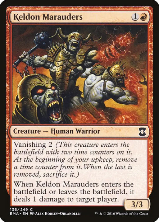 Keldon Marauders [Eternal Masters] - MTG Single