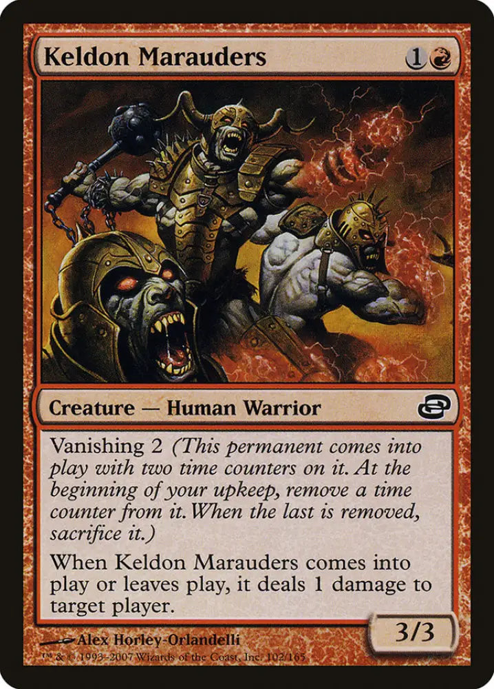 Keldon Marauders [Planar Chaos] - MTG Single